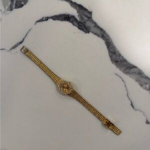 Gold Rhinestone Watch
